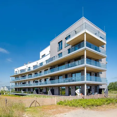 アパート Beachloungethree- 1 Og, Meerblick, Balkon, Kamin, Sauna オルペニッツ