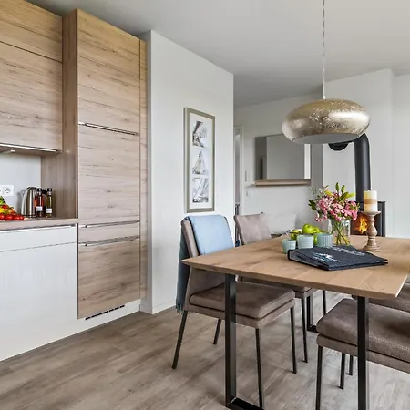 Lejlighed Beachloungethree- 1 Og, Meerblick, Balkon, Kamin, Sauna Olpenæs