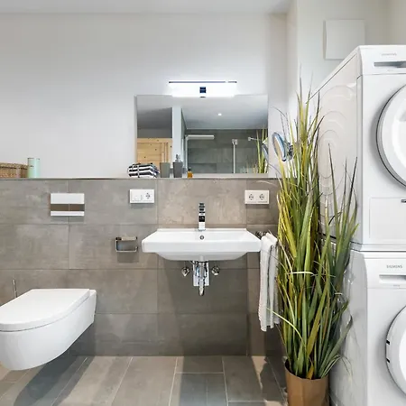 Beachloungethree- 1 Og, Meerblick, Balkon, Kamin, Sauna * Olpenæs