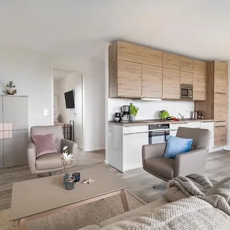 Beachloungethree- 1 Og, Meerblick, Balkon, Kamin, Sauna