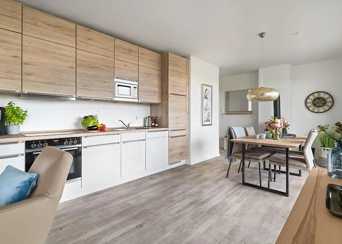 Beachloungethree- 1 Og, Meerblick, Balkon, Kamin, Sauna Olpenitz