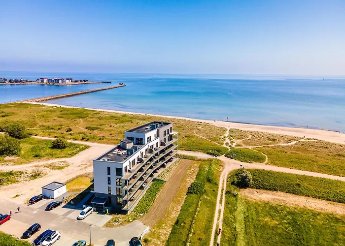 Beachloungethree- 1 Og, Meerblick, Balkon, Kamin, Sauna Appartement